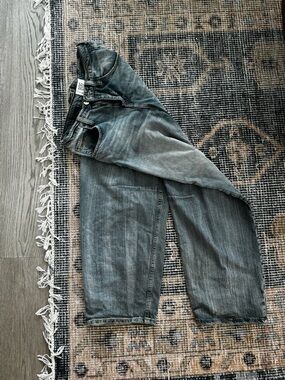 women’s Washed Black/Gray Jeans - Unbranded